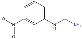 N'-(2-methyl-3-nitrophenyl)methanediamine 化学構造式
