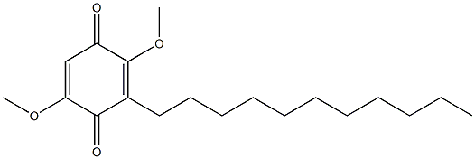 2,5-dimethoxy-3-undecylcyclohexa-2,5-diene-1,4-dione