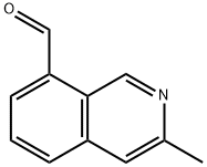 3-methylisoquinoline-8-carbaldehyde Structure