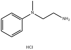 N-methyl-N-phenyl-1,2-ethanediamine hydrochloride Structure