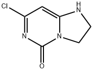 7-Chloro-2,3-dihydroimidazo[1,2-c]pyrimidin-5(1H)-one 化学構造式