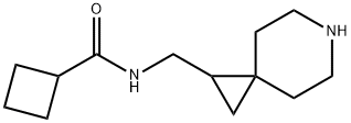 N-(6-azaspiro[2.5]octan-1-ylmethyl)cyclobutanecarboxamide Structure