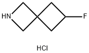 6-FLUORO-2-AZASPIRO[3.3]HEPTANE HCL, 1423032-55-6, 结构式