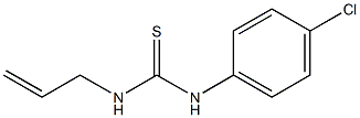 Thiourea,N-(4-chlorophenyl)-N'-2-propen-1-yl- Structure