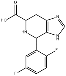 4-(2,5-difluorophenyl)-3H,4H,5H,6H,7H-imidazo[4,5-c]pyridine-6-carboxylic acid,1426142-67-7,结构式