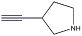 3-ETHYNYLPYRROLIDINE Structure