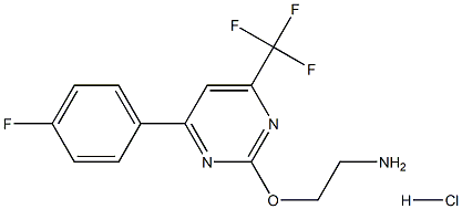 1431966-60-7 2-[4-(4-fluorophenyl)-6-(trifluoromethyl)pyrimidin-2-yl]oxyethanamine:hydrochloride