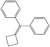 Benzene, 1,1'-(cyclobutylidenemethylene)bis-