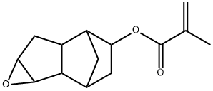 1,2-环氧氢化二聚环戊二烯-5-甲基丙烯酸酯 结构式