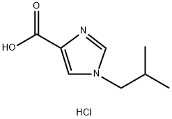 1-Isobutyl-1H-imidazole-4-carboxylic acid hydrochloride|1439896-49-7