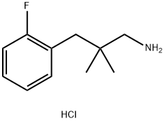 3-(2-Fluorophenyl)-2,2-dimethylpropan-1-amine hydrochloride|1439899-54-3