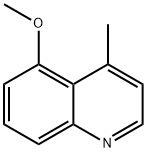 5-methoxy-4-methylquinoline Struktur