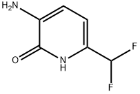 3-氨基-6-(二氟甲基)吡啶-2(1H)-酮 结构式