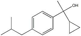 1-cyclopropyl-1-[4-(2-methylpropyl)phenyl]ethanol
