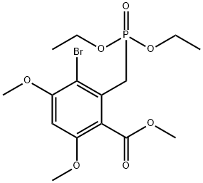 1445868-17-6 3-溴-2-(二乙氧基磷酰基甲基)-4,6-二甲氧基苯甲酸甲酯