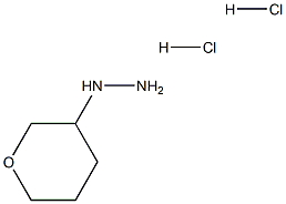 (噁烷-3-基)肼二盐酸,1448338-79-1,结构式