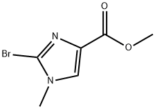2-溴-1-甲基-1H-咪唑-4-羧酸甲酯, 1467728-93-3, 结构式