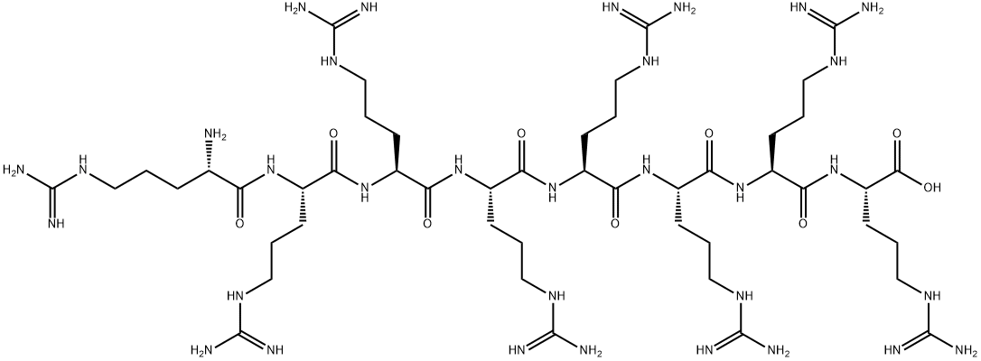 八聚精氨酸, 148796-86-5, 结构式
