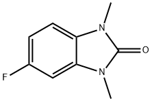 5-fluoro-1,3-dimethyl-1H-benzo[d]imidazol-2(3H)-one Struktur