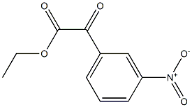 3-Nitro-oxo-benzeneacetic acid ethyl ester Structure