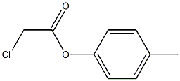 Acetic acid, 2-chloro-,4-methylphenyl ester 结构式