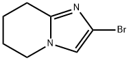 2-Bromo-5,6,7,8-tetrahydroimidazo[1,2-a]pyridine Struktur