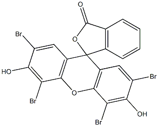 2',4',5',7'-tetrabromofluorescein Struktur