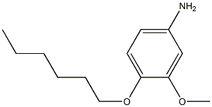 Benzenamine,4-(hexyloxy)-3-methoxy-|