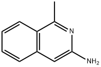 1-甲基异喹啉-3-胺,15787-16-3,结构式