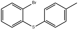 (2-溴苯基)(P-甲苯基)硫烷, 15861-49-1, 结构式