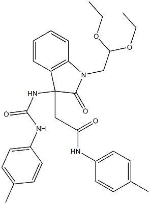 2-[(3R)-1-(2,2-diethoxyethyl)-3-[(4-methylphenyl)carbamoylamino]-2-oxoindol-3-yl]-N-(4-methylphenyl)acetamide price.