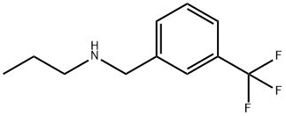 propyl({[3-(trifluoromethyl)phenyl]methyl})amine, 16065-26-2, 结构式