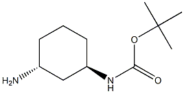 REL-((1R,3R)-3-氨基环己基)氨基甲酸酯盐酸盐, 1609399-78-1, 结构式