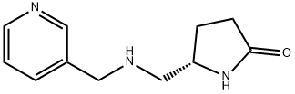 (5S)-5-{[(pyridin-3-ylmethyl)amino]methyl}pyrrolidin-2-one Structure