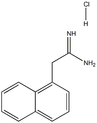 2-(naphthalen-1-yl)ethanimidamide hydrochloride Structure