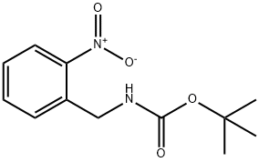 tert-Butyl 2-nitrobenzylcarbamate Structure