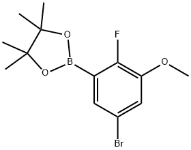 1638847-72-9 (5-BROMO-2-FLUORO-3-METHOXYPHENYL)BORONIC ACID PINACOL ESTER