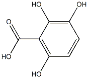 Benzoic acid,2,3,6-trihydroxy- Structure