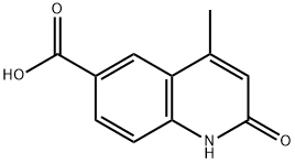2-hydroxy-4-methylquinoline-6-carboxylic acid Structure