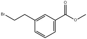 Benzoic acid, 3-(2-bromoethyl)-, methyl ester,165803-79-2,结构式