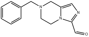 7-苄基-5,6,7,8-四氢咪唑并[1,5-A]吡嗪-3-甲醛 结构式