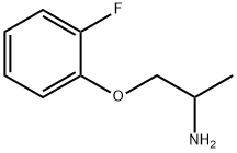 2-(2-Fluoro-phenoxy)-1-methyl-ethylamine Structure