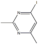 Pyrimidine, 4-iodo-2,6-dimethyl- 化学構造式