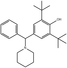 Phenol, 2,6-bis(1,1-dimethylethyl)-4-(phenyl-1-piperidinylmethyl)