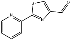 4-Thiazolecarboxaldehyde, 2-(2-pyridinyl)- Structure