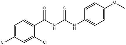 173906-05-3 2,4-dichloro-N-{[(4-methoxyphenyl)amino]carbonothioyl}benzamide