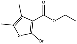 2-溴-4,5-二甲基噻吩-3-羧酸乙酯, 175217-21-7, 结构式