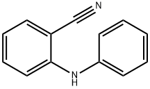 Benzonitrile, 2-(phenylamino)- Struktur