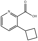 3-Cyclobutylpicolinic acid Structure