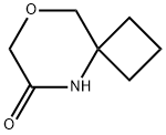 8-oxa-5-azaspiro[3.5]nonan-6-one 化学構造式